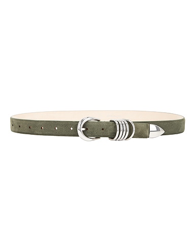 Hollyhock Suede Belt