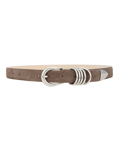 Hollyhock Suede Belt