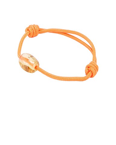 Sapphire Cowry Bead Surf Cord Bracelet