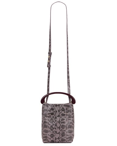Small Resin Handle Crossbody Bag