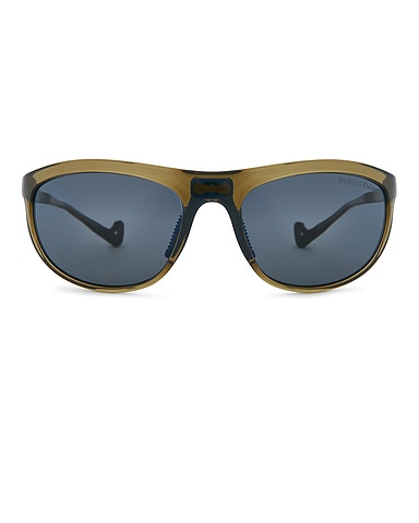 Takeyoshi Altitude Master Sunglasses in Liquid & Water Gray