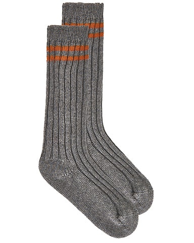 Yosemite Rib Tube Sock