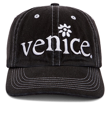Venice Embroidered Cap Woven
