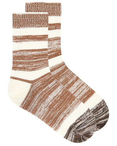 Heather Stripe Sock
