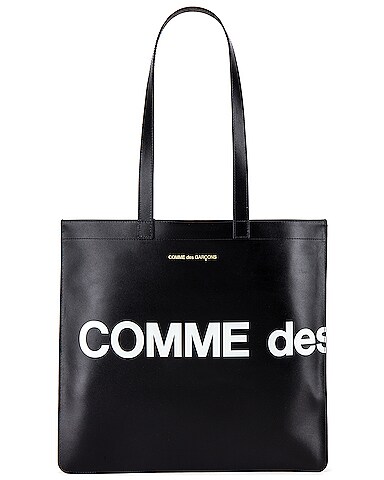 Comme Des Garcons Huge Logo Tote Bag