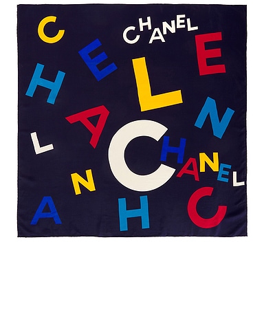 Chanel Logo Scarf