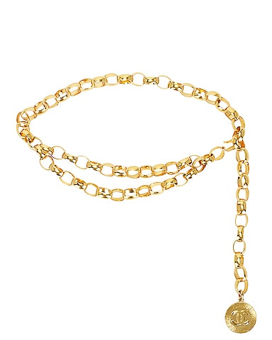 Chanel Sunburst Double Chain Belt