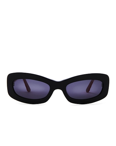 Chanel Narrow Tinted Sunglasses