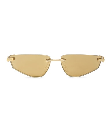 Dolce & Gabbana Narrow Tinted Sunglasses