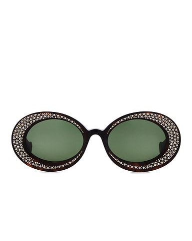 Gucci Tinted Round Sunglasses