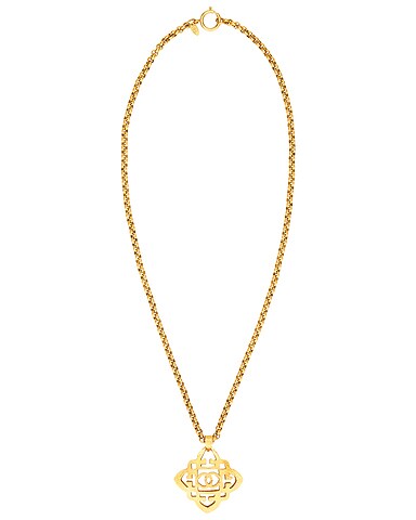Chanel 1992 Coco Mark Necklace