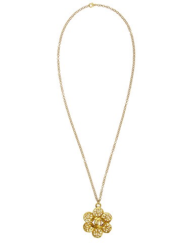 Chanel 1995 Coco Mark Necklace