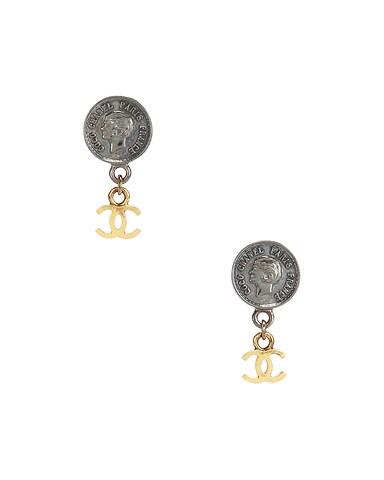 Chanel 1996 Icon Series Clip-On Earrings