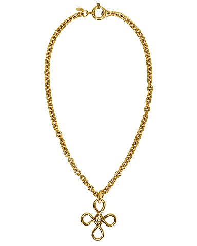 Chanel 1993 Coco Mark Necklace