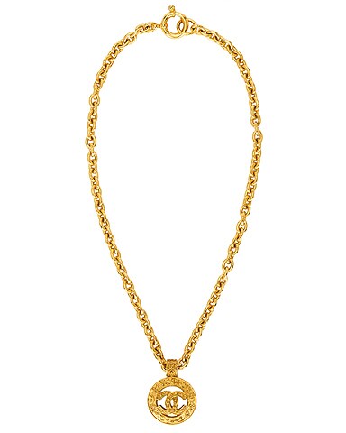 Chanel 1994 CC Circle Necklace