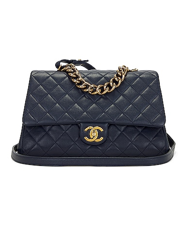 Chanel Large Matelasse Trapezio Flap Bag