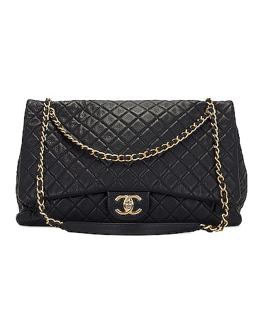 Chanel Quilted Calfskin XXL Travel Flap Bag