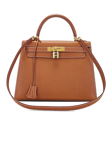 Hermes Sellier Kelly 28 Top Handle Bag