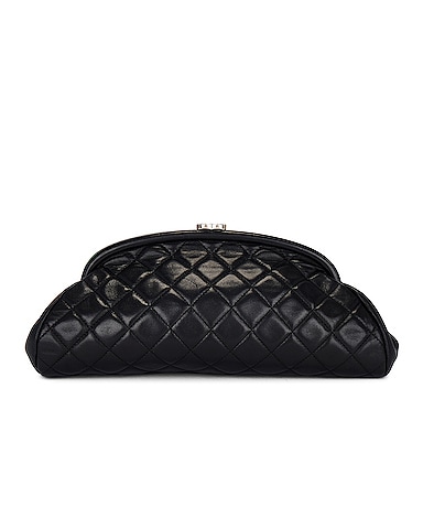 Chanel Quilted Lambskin Timeless Clutch