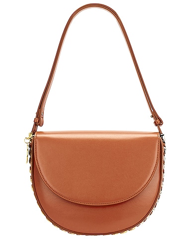 Stella McCartney Medium Frayme Flap Shoulder Bag