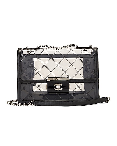 Chanel Quilted Vinyl Chain Shoulder Bag