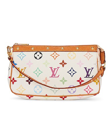 FWRD Renew Louis Vuitton Monogram Cherry Blossom Pochette Accessoires  Shoulder Bag in Pink