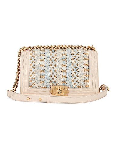 Chanel Tweed Boy Bag