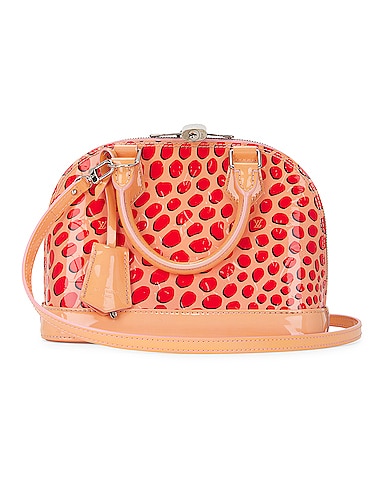 FWRD Renew Louis Vuitton Alma BB Handbag in Pink