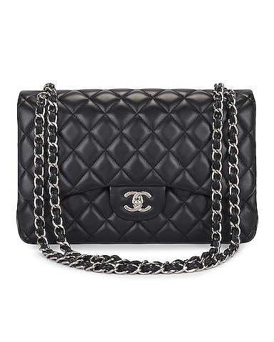 Chanel Lambskin Jumbo Double Flap Bag