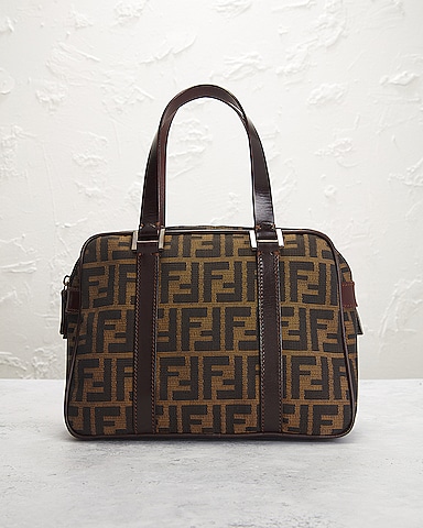 FWRD Renew Louis Vuitton Monogram Deauville Travel Bag in Brown