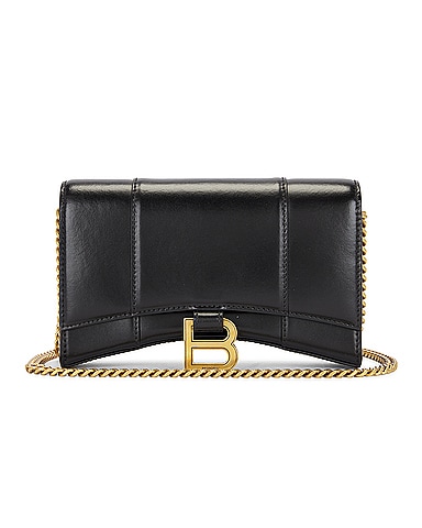 Balenciaga Hourglass Wallet On Chain