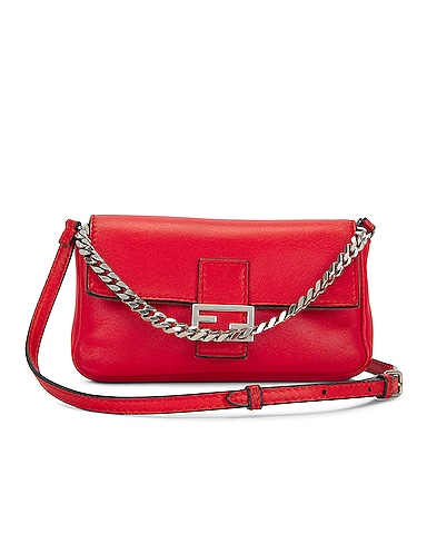 Fendi Micro Baguettte Shoulder Bag