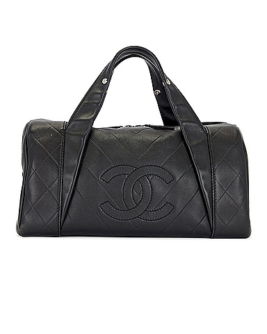 Chanel Lambskin Boston Bag