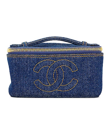 Chanel Denim Vanity Bag
