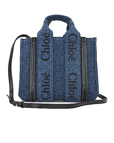 Chloe Small Woody Tote Bag