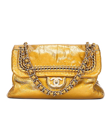 Chanel Patent Leather Chain Shoulder Bag