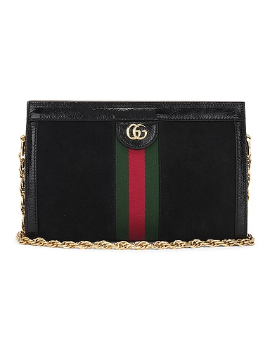 Gucci Ophidia Leather Suede Shoulder Bag