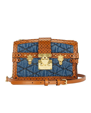 Louis Vuitton Malletage Trunk Clutch