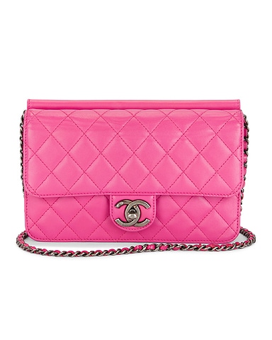 Chanel Matelasse Lambskin Chain Shoulder Bag