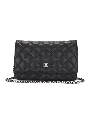 Chanel Matelasse Lambskin Wallet On Chain Bag