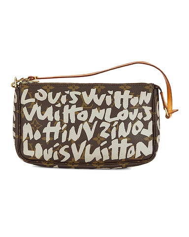 Louis Vuitton Monogram Graphite Accessoires Pochette Shoulder Bag