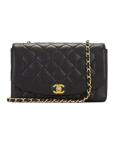 Chanel Caviar Medium Diana Flap Bag