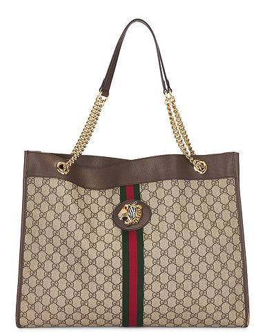 Gucci GG Supreme Ophidia Chain Tote Bag