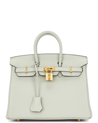 Hermes Clemence Birkin 25 Handbag