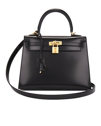Hermes Box Kelly 25 Handbag