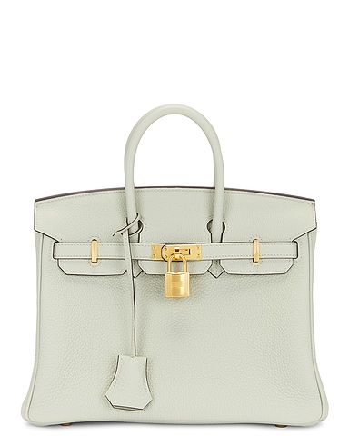Hermes Clemence Birkin 25 Handbag