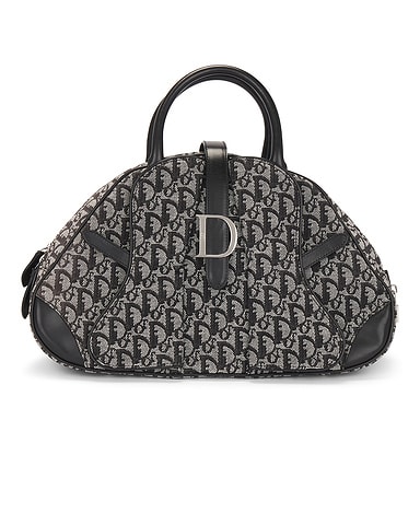 Dior Oblique Double Saddle Bag