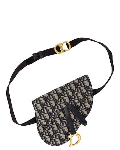 Dior Trotter Oblique Saddle Waist Bag