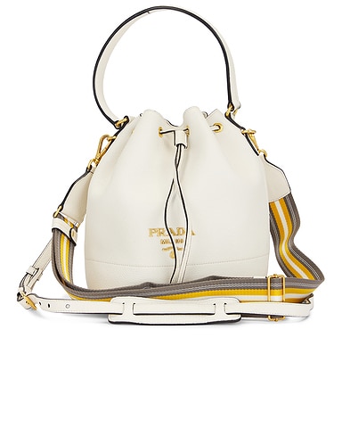 Prada Vitello Daino Bucket Bag