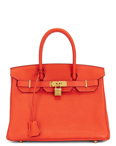 Hermes Taurillon Clemence Birkin 30 Handbag